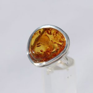 Amber Rings with Insects