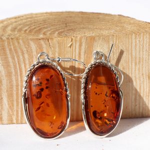 Amber Earrings